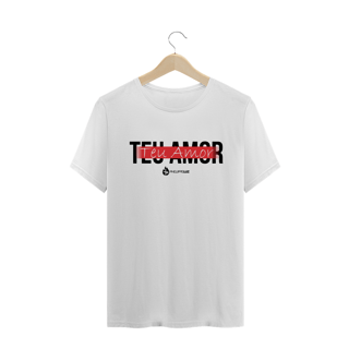 Nome do produto Camiseta Masculina Phelippe Luz - Teu Amor