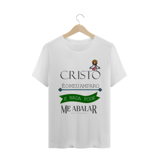 Nome do produto Camiseta Masculina Rose Teixeira - Cristo é Meu Amparo
