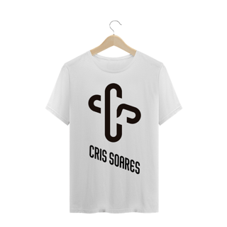 Nome do produto Camiseta Masculina Cris Soares - CS em Cruz