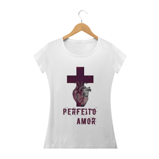 Nome do produto Camiseta Feminina Keuã Lemes - Perfeito Amor