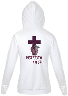 Nome do produto Moletom com zíper Kaua Lemes - Perfeito Amor