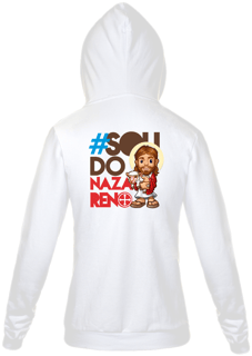 Nome do produto Moletom com zíper Felipe D'Aloia - Sou do Nazareno