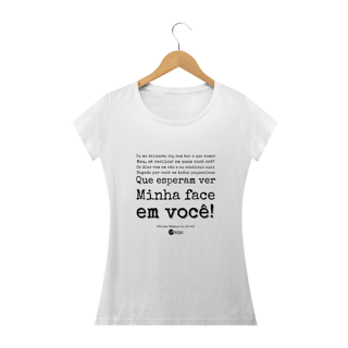 Nome do produto Camiseta Feminina Ellielthon Douglas - #Cristo