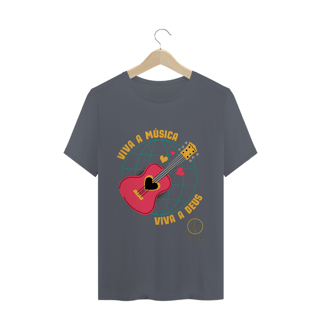 Nome do produto Camiseta Masculina Ivan Domingos - Viva a música