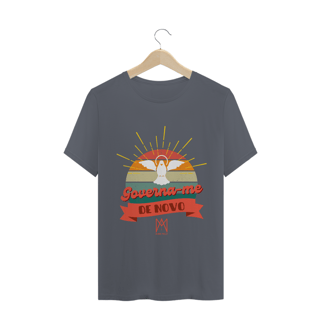 Nome do produto Camiseta Masculina Aline Melo - Governa-me de Novo