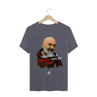 Nome do produto Camiseta Masculina Gabriel Dilins - Quem vive a caridade