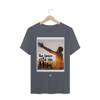 Nome do produto Camiseta Masculina Edu Guimarães - Tua Graça Está em Mim