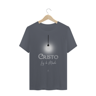 Nome do produto Camiseta Masculina Claudia Bastos - Luz Do Mundo