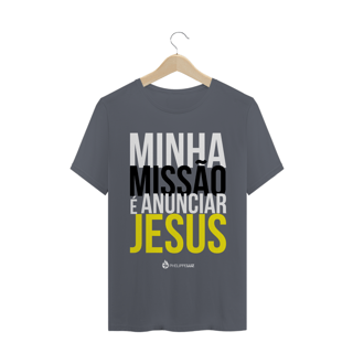 Nome do produto Camiseta Masculina Phelippe Luz - Minha Missão 2