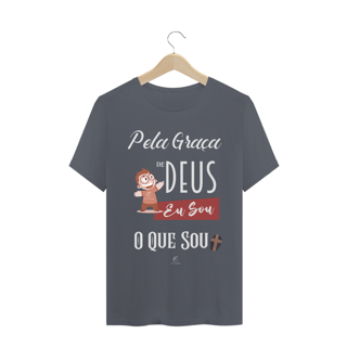 Nome do produto Camiseta Masculina Claudia Bastos - Pela Graça de Deus
