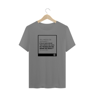 Nome do produto Camiseta Plus Size Felipe D'Aloia - Medo de Satanás?