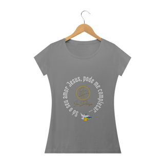 Nome do produto Camiseta feminina Ivan Domingos - O amor de Jesus
