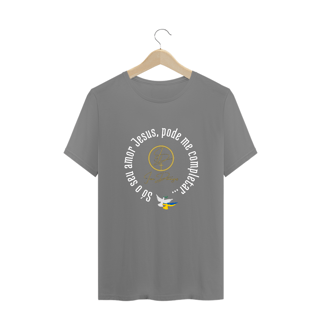 Nome do produto Camiseta Plus Size Ivan Domingos - O amor de Jesus