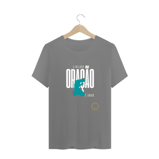 Nome do produto Camiseta Plus Size Ivan Domingos - A melhor oração
