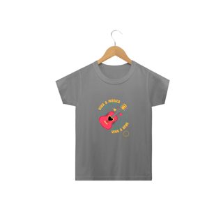 Nome do produto Camiseta Infantil Ivan Domingos - Viva a música