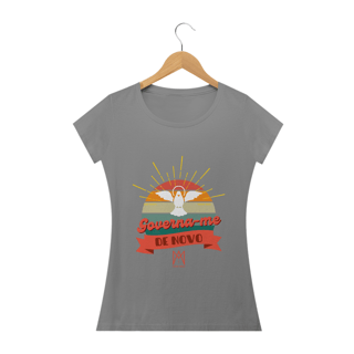 Nome do produto Camiseta Feminina Aline Melo - Governa-me de Novo