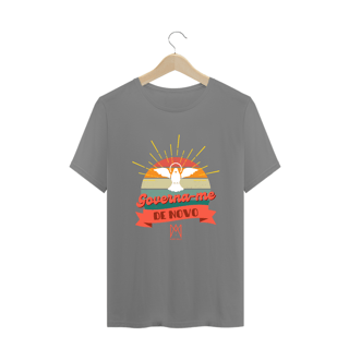 Nome do produto Camiseta Plus Size Aline Melo - Governa-me de Novo