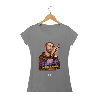 Nome do produto Camiseta Feminina Gabriel Dilins - São Francisco