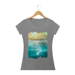 Nome do produto Camiseta Feminina Gabriel Dilins - O caminho é Deus