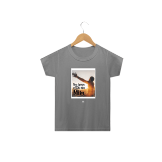 Nome do produto Camiseta Infantil Edu Guimarães - Tua Graça Está em Mim