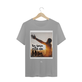 Nome do produto Camiseta Masculina Edu Guimarães - Tua Graça Está em Mim
