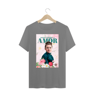 Nome do produto Camiseta Plus Size Felipe D'Aloia - Minha Vocação é o Amor