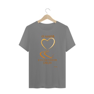 Nome do produto Camiseta Plus Size Instrumento de Paz - O Caminho de DEus