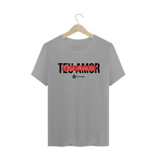 Nome do produto Camiseta Masculina Phelippe Luz - Teu Amor