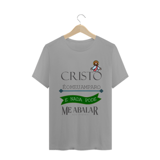 Nome do produto Camiseta Masculina Rose Teixeira - Cristo é Meu Amparo