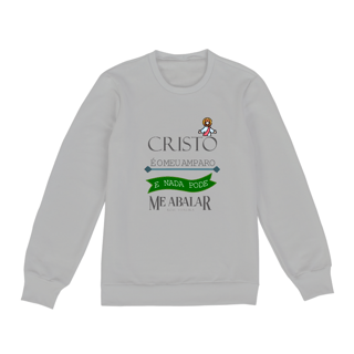 Nome do produto Blusão Rose Teixeira - Cristo é Meu Amparo
