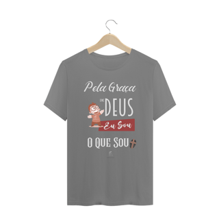 Nome do produto Camiseta Plus Size  Claudia Bastos - Pela Graça de Deus