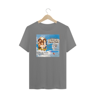Nome do produto Camiseta Plus Size Roberto Soares - Programa Rosário com a Sagrada Família