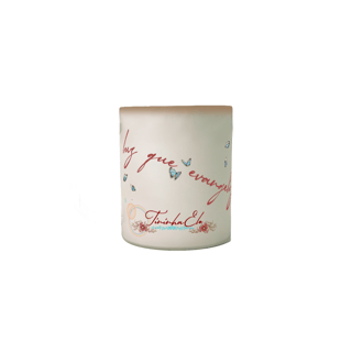 Nome do produto Caneca mágica Tininha Elo - Seja luz que evangeliza