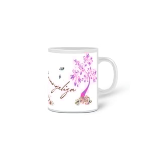 Nome do produto Caneca Tininha Elo - Seja Luz que evangeliza