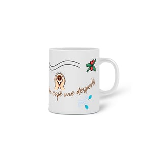 Nome do produto Caneca Renan Azevedo - Com Deus me Levanto