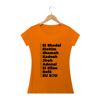 Nome do produto Camiseta Feminina Felipe D'Aloia - Nome Sobre Todo Nome