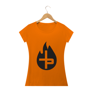 Nome do produto Camiseta Feminina Phelippe Luz - Chama