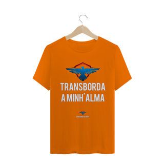 Nome do produto Camiseta Ederson de Oliveira  - Transborda minha alama