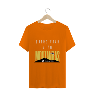 Nome do produto Camiseta Masculina Gabriel Dilins - Quero Voar Além Montanhas