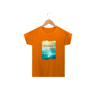 Nome do produto Camiseta Infantil Gabriel Dilins - O caminho é Deus