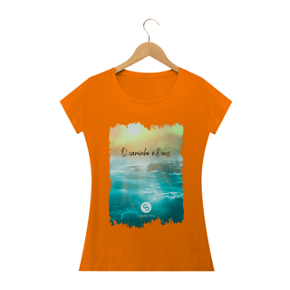 Nome do produto Camiseta Feminina Gabriel Dilins - O caminho é Deus