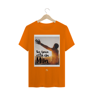 Nome do produto Camiseta Masculina Edu Guimarães - Tua Graça Está em Mim