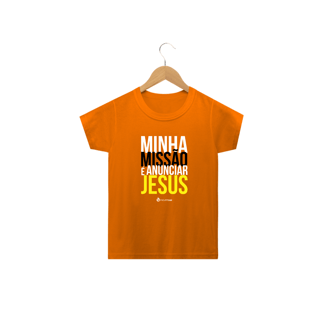 Nome do produto Camiseta Infantil Phelippe Luz - Minha Missão 2