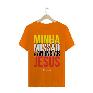 Nome do produto Camiseta Masculina Phelippe Luz - Minha Missão