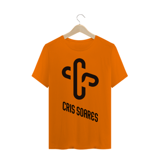 Nome do produto Camiseta Masculina Cris Soares - CS em Cruz