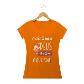 Nome do produto Camiseta Feminina Claudia Bastos - Pela Graça de Deus