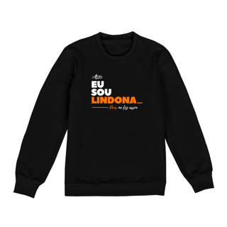Nome do produto Blusão Forró Santíssima Trindade - Eu Sou Lindona
