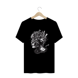 Nome do produto Camiseta Plus Size Renan Azevedo - Cara de Música