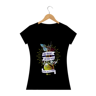 Nome do produto Camiseta Feminina Ellielthon Douglas - São Miguel Arcanjo
