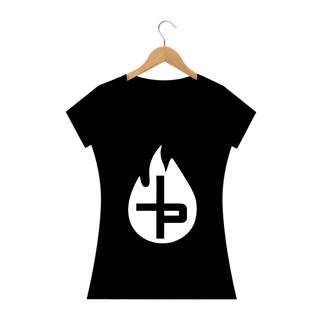 Nome do produto Camiseta Feminina Phelippe Luz - Chama